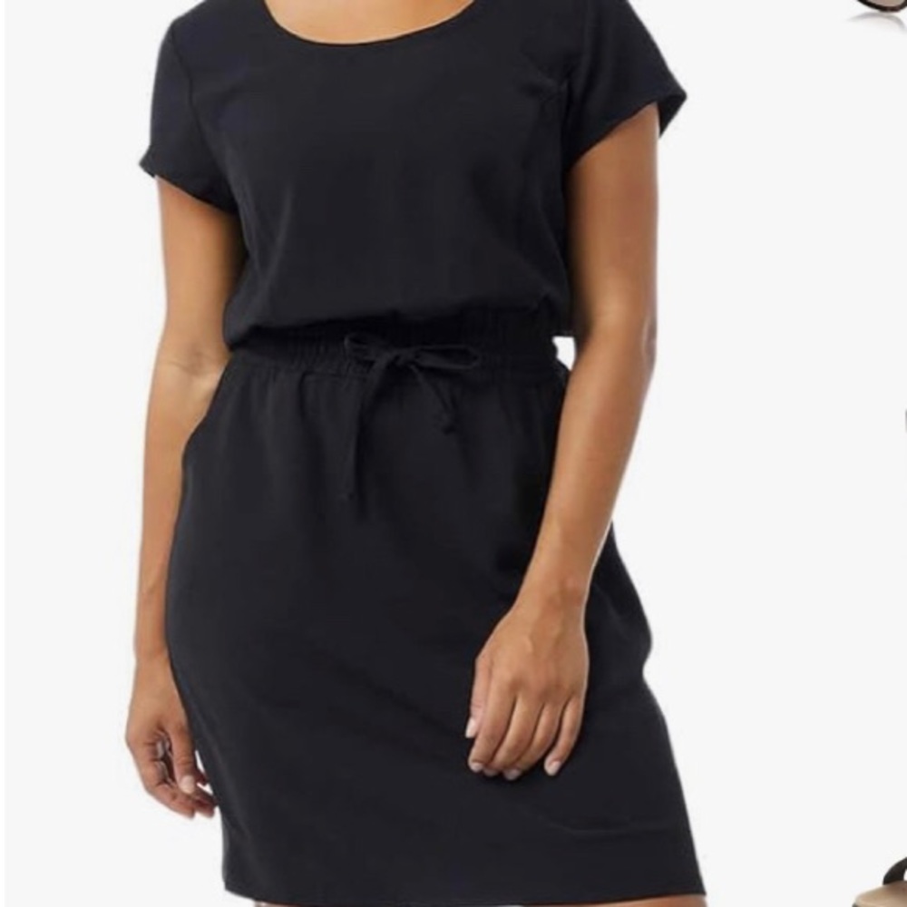 32 Degrees Ladies' Twill Pocket Dress, Black, Small, NWT